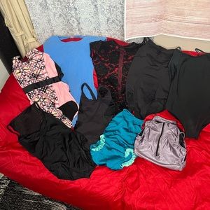dancewear lot 10 Leos